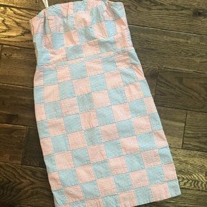 Vineyard Vines seersucker Kentucky Derby Dress- 00